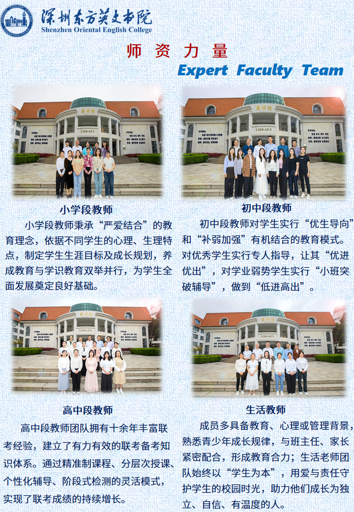        师资力量