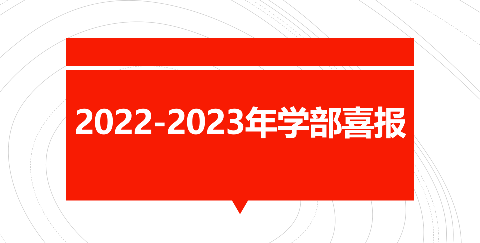 2022-2023年学部喜报